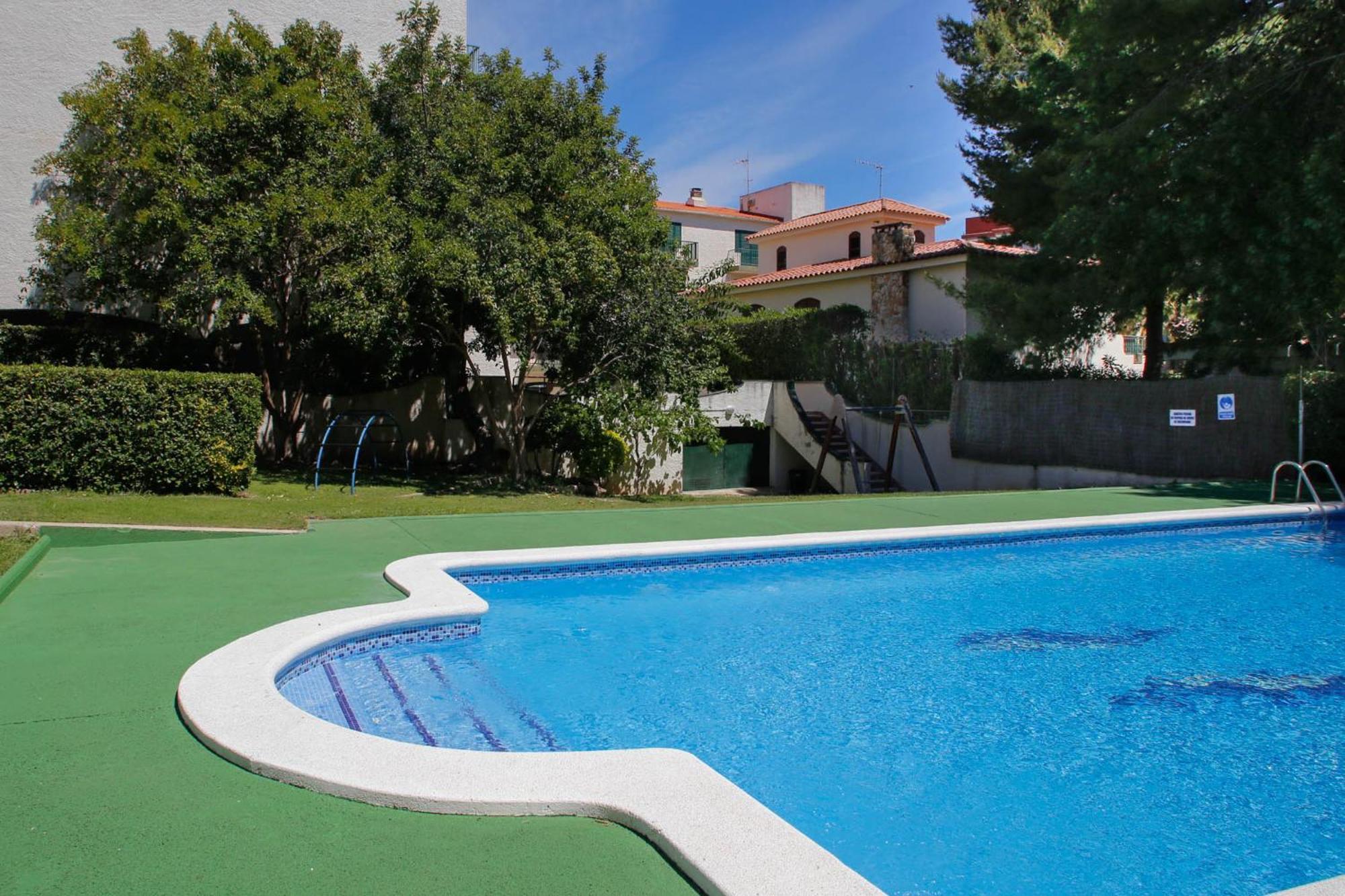 At044 Cerca De La Playa, Con Piscina Y Airco Apartment Torredembarra Ngoại thất bức ảnh