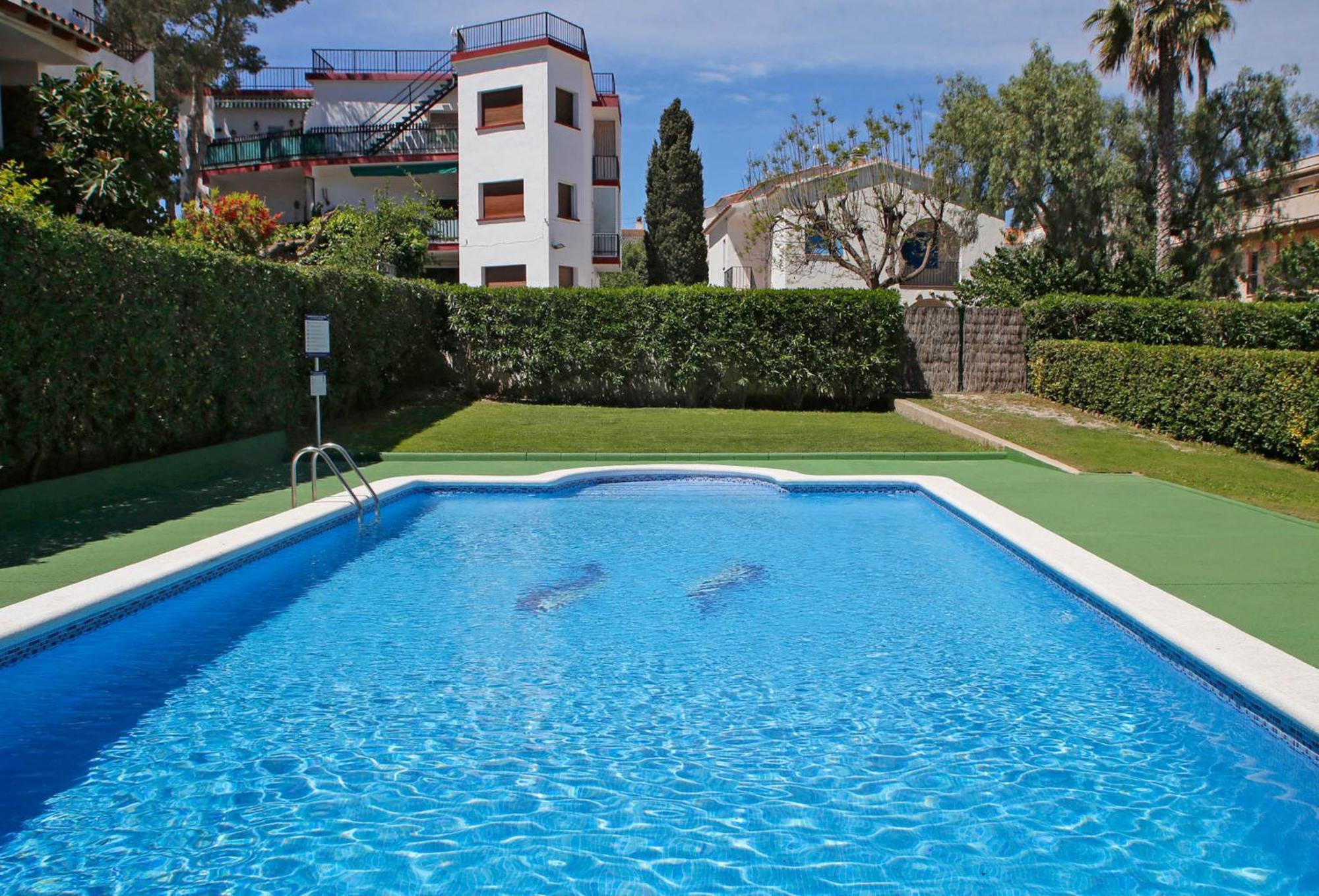 At044 Cerca De La Playa, Con Piscina Y Airco Apartment Torredembarra Ngoại thất bức ảnh