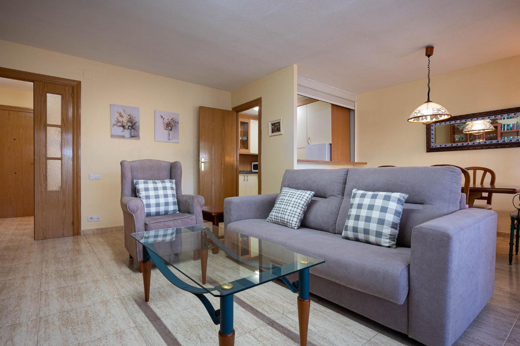 At044 Cerca De La Playa, Con Piscina Y Airco Apartment Torredembarra Ngoại thất bức ảnh